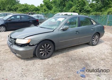 2008 Hyundai Azera Limited from USA, damaged, VIN KMHFC46F78A265293